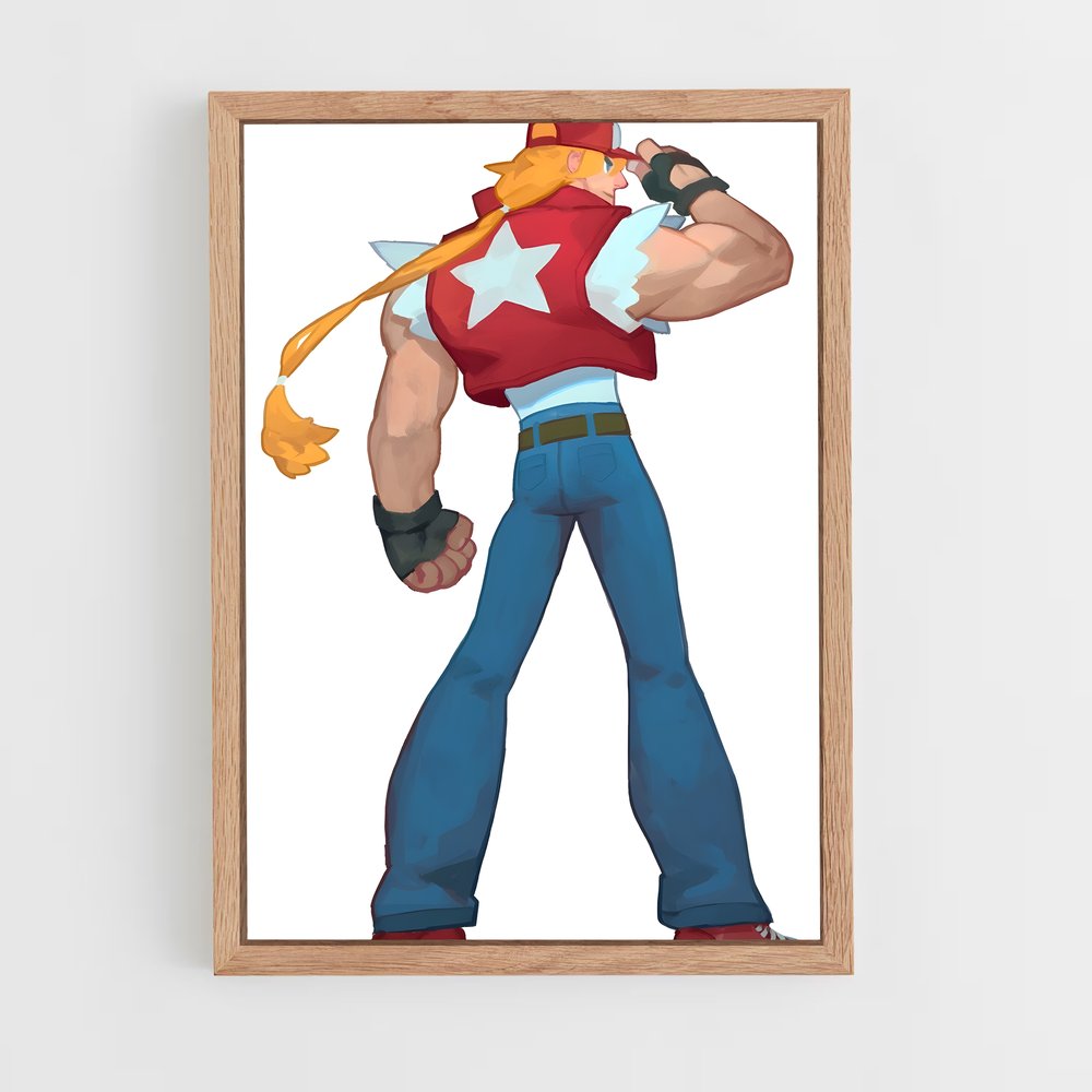 Poster Captain Legend – affiche Super Smash Bros (vue 4)